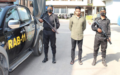 র‍্যাবের হাতে ভুয়া এসআই আটক
