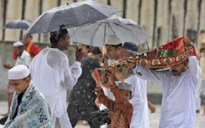 ঢাকাসহ দেশের বিভিন্ন স্থানে ঈদের সকালে বৃষ্টি, দুর্ভোগে মুসল্লি