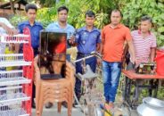 আদালতের নির্দেশে পলাতক আসামির বাড়ির মালামাল ক্রোক করল পুলিশ