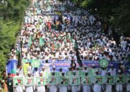 রাজধানীতে ঈদে মিলাদুন্নবীর জশনে জুলুস অনুষ্ঠিত