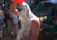 দুধ দিয়ে গোসল করে রাজনীতি ছাড়ার ঘোষণা যুবলীগ নেতার