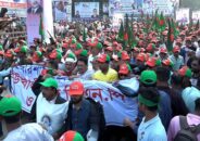 বরিশালে মিছিল-স্লোগানে মুখরিতর বঙ্গবন্ধু উদ্যান