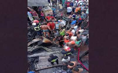 ঝালকাঠিতে ভয়াবহ অগ্নিকাণ্ডে ৩ দোকান পুড়ে ছাই