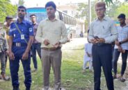 আন্দুলবাড়িয়ায় ভ্রাম্যমাণ অভিযান, ২টি প্রতিষ্ঠানকে ২০ হাজার টাকা জরিমানা