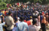 কুয়াকাটায় উচ্ছেদ অভিযানে এলাকাবাসীর বাধা, সড়ক অবরোধ
