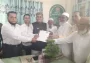 ওমরপুরে আওয়ামী লীগ প্রার্থী রিয়াজুল ইসলামের মনোনয়ন পত্র দাখিল