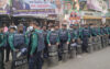 নয়াপল্টনে নিরাপত্তা জোরদার