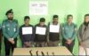 বরিশালে ডাকাতির প্রস্তুতিকালে অস্ত্রসহ আটক ৩