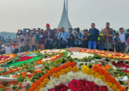 শ্রদ্ধা আর ভালোবাসায় সিক্ত জাতীয় স্মৃতিসৌধ