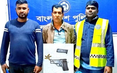 দর্শনার পর এবার জীবননগর থেকে পিস্তল ও গুলি উদ্ধার, গ্রেফতার ১
