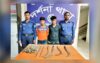 সরঞ্জামাদিসহ দর্শনা থানা পুলিশের হাতে ২ ডাকাত আটক