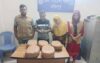 ১০ কেজি গাঁজাসহ দম্পতি আটক