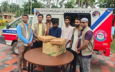 গৌরনদীতে লাশবাহী ফ্রিজিং গাড়িতে মিলল ১০ কেজি গাঁজা উদ্ধার 