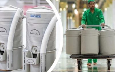 জমজমের পানি বিতরণ হচ্ছে মসজিদে নববী থেকে প্রতিদিন ৮০ হাজার বোতল