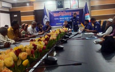 বাগেরহাটে নবাগত পুলিশ সুপারের সাথে সাংবাদিকদের মতবিনিময় অনুষ্ঠিত