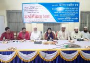 চরফ্যাসনে জমিয়ত নেতৃবৃন্দের সাথে ইউএনও নওরীন হকের মতবিনিময়