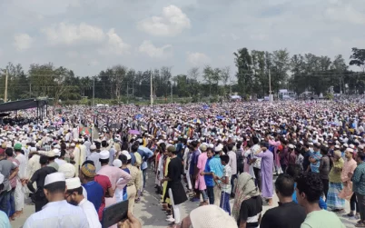 শ্রদ্ধা ও ভালোবাসায় চিরনিদ্রায় শায়িত এমপি শাহজাহান মিয়া