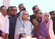 বঙ্গবন্ধু টানেল উদ্বোধন করলেন প্রধানমন্ত্রী