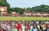 হাজার হাজার দর্শকের উপস্থিতিতে জমে উঠেছে উথলী ফুটবল টুর্নামেন্ট