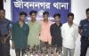 জীবননগরে ফেন্সিডিলসহ ৫ যুবক আটক