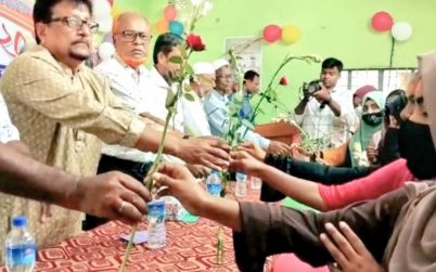 উথলী ডিগ্রি কলেজে একাদশ শ্রেণির নবীন শিক্ষার্থীদের বরণ অনুষ্ঠিত