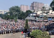 মৌখিক অনুমতি মিলেছে দাবি করে মাইক লাগাচ্ছে জামায়াত