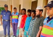 কুয়াকাটায় ৫ জেলেকে সাড়ে ১২ হাজার টাকা জরিমানা