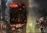 অবরোধের প্রথম ২৪ ঘণ্টায় ৮ যানবাহনে আগুন
