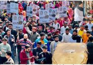 বিশাল বহর নিয়ে আবুল হাসানাত আবদুল্লাহর নৌকা প্রতীকের  প্রচারনায় ভিপি সুমন