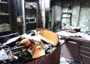 গাজীপুরে ইউনিয়ন পরিষদ কার্যালয়ে আগুন