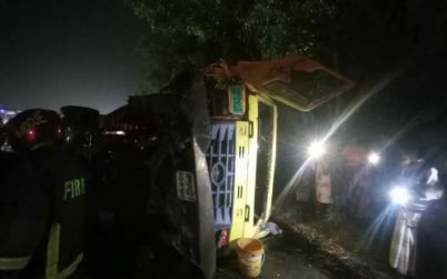 মাদারীপুরে এক্সপ্রেসওয়েতে বাস ও ট্রাকের সংঘর্ষে নিহত ৪