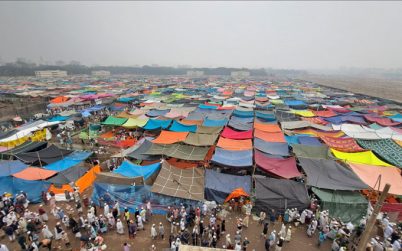 আখেরি মোনাজাতে শেষ হলো ইজতেমার দ্বিতীয় পর্ব