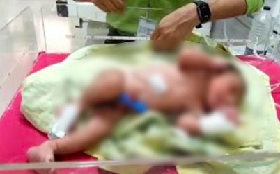 পটুয়াখালীতে ঝোপের ভেতরে মিললো জীবিত নবজাতক