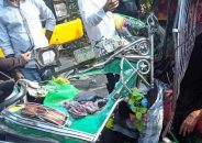 কুমিল্লায় কাভার্ডভ্যান চাপায় অটোরিকশার ৫ যাত্রী নিহত