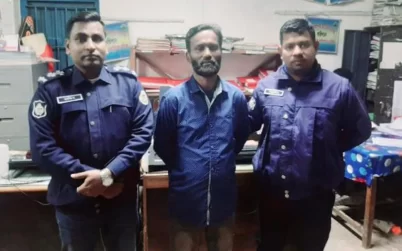 বরিশালে সাজাপ্রাপ্ত পলাতক আসামি গ্রেফতার