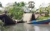 পাথরঘাটায় বালুবাহী কার্গোর ধাক্কায় ভাঙল ব্রিজ, যোগাযোগ বিচ্ছিন্ন