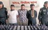সড়ক বিভাগের গাড়িতে ফেন্সিডিল পাচার, সেনেরহুদার নাগরসহ আটক ৩