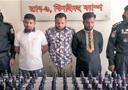 সড়ক বিভাগের গাড়িতে ফেন্সিডিল পাচার, সেনেরহুদার নাগরসহ আটক ৩