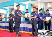 কল্যাণ সভায় পুরস্কৃত হলেন জীবননগর থানার তিন পুলিশ অফিসার