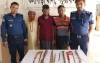 কলাপাড়ায় অস্ত্রসহ গ্রেফতার ৩