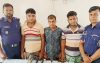 বাকেরগঞ্জে ডাকাতির প্রস্তুতিকালে ৩ জন গ্রেপ্তার