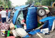 বাকেরগঞ্জে পিকআপ ভ্যান-থ্রি-হুইলারের সংঘর্ষে নিহত ১