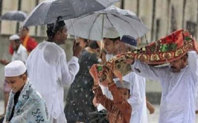 ঈদের দিন তিন বিভাগে ভারী বৃষ্টির আভাস