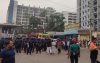 বকেয়া বেতনের দাবিতে গাজীপুরে শ্রমিকদের বিক্ষোভ
