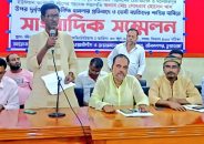 জীবননগরে দুই ইউপি চেয়ারম্যানের উপর হামলার প্রতিবাদে সংবাদ সম্মেলন