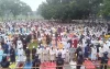 শোলাকিয়ার লাখো মানুষের ঢল