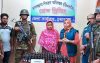 দর্শনায় ১২০ বোতল ফেন্সিডিলসহ এক নারী আটক