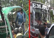 পিরোজপুরে বাস-অটোরিকশার সংঘর্ষে নারী নিহত, আহত ৪