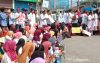 বরিশালে মেডিকেল টেকনোলজিস্ট শিক্ষার্থীদের বিক্ষোভ মিছিল ও মানববন্ধন
