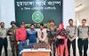 দর্শনায় ভারতীয় ব্ল্যাক হান্ট মদ ও ফেন্সিডিলসহ দুই যুবক আটক